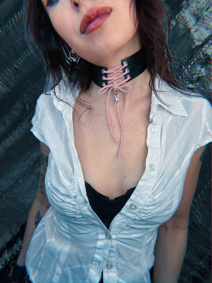 𝕷𝖆𝖈𝖊𝖉 𝖀𝖕 Choker